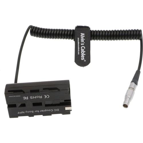 Z CAM E2 Flagship 2 Pin to NP F970 Dummy Battery Power Cable for Atomos Ninja V Shinobi Monitor 2 Pin Male to NP F550 F570 Dummy