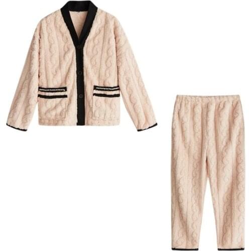 Женские флисовые пижамы J-Bg Pink China At AliExpress