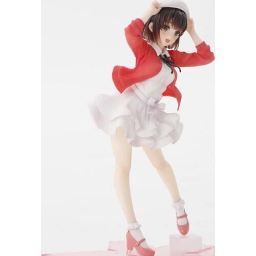 20Cm Collection Action Figures, Katou Megumi PVC Environmental Protection Materials Anime Toy Statue, Handmade Decoration Model