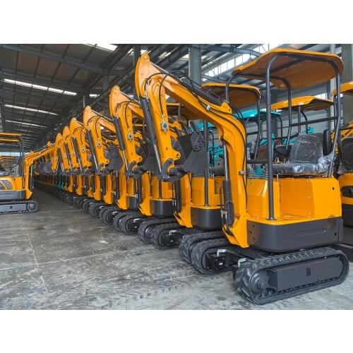 Mini Excavator Mini Digger Hydraulic Crawler 1Ton Small Excavator for sale