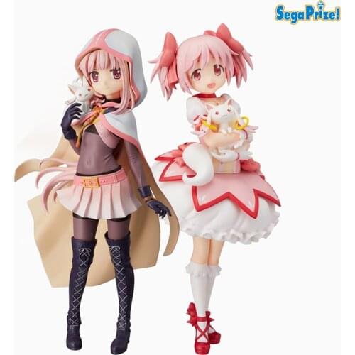 Judai Original Sega Magia Record Mahou Shoujo Madoka Magica Gaiden Kaname Madoka Kyuubey Tamaki Iroha PVC Figure Model Doll Toys
