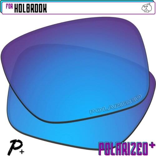 EZReplace Polarized Replacement Lenses for - Oakley Holbrook Sunglasses - Blue P Plus