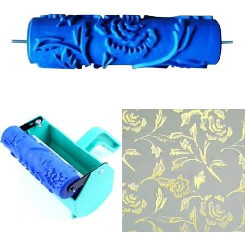 Wallpaper roller 7inch 3d wallpaper decoration toll wall painting roller rubber roller without handle grip