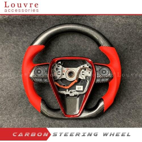 Racing car Steering Wheel For Toyota Camry carbon fiber steering wheel