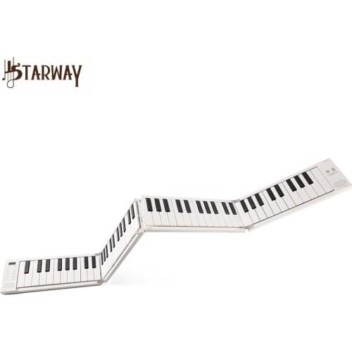 Starway Foldable Digital Portable Electronic Keyboard Piano 88 keys for Student Musical Instrument