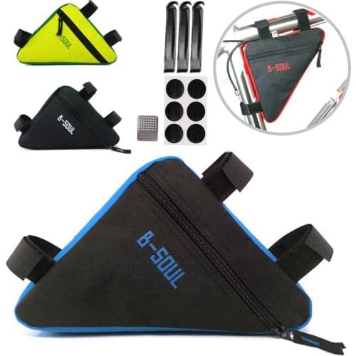 Triangle Bike Bag Front Tube Frame Cycling Bicycle Bags Waterproof MTB Road Pouch Holder Saddle Bicicleta Cycling Accessories