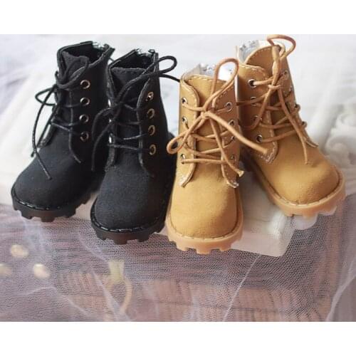 Stock NEW 1/3 1/4 1/6 BJD SD MSD YOSD Doll Shoes Brown / Black Handsome Fashion Doll shoes