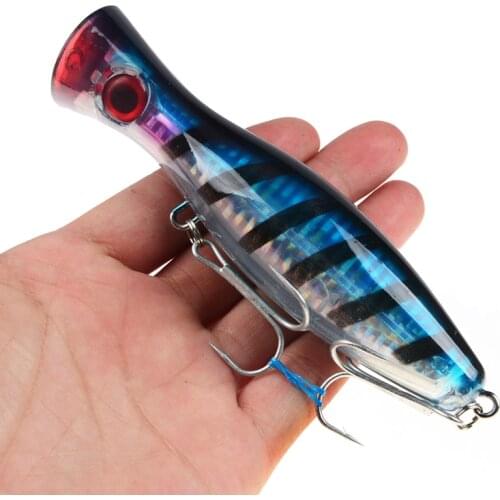 1PCS Big Fishing Lure 125mm 40g Topwater Hard Bait Wobbler Jig Bait Crankbait Carp Striped bass Pesca Fishing tackle SwimBait