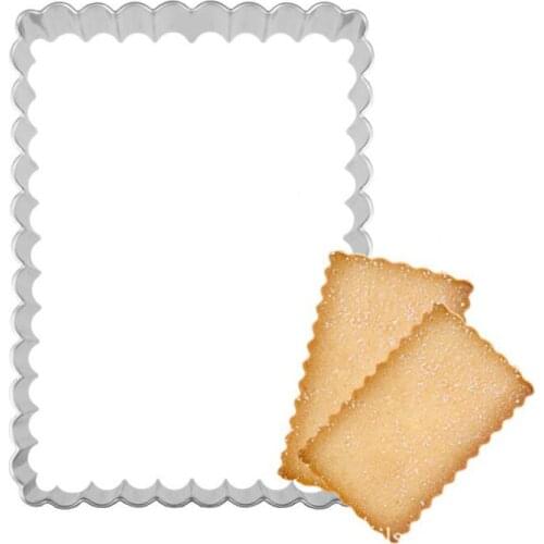 1pcs patisserie reposteria Stainless Steel Cookie Cutter Fondant Cake Decor Tools Cupcake Biscuit Pastry Shop Paste Mould Bakery