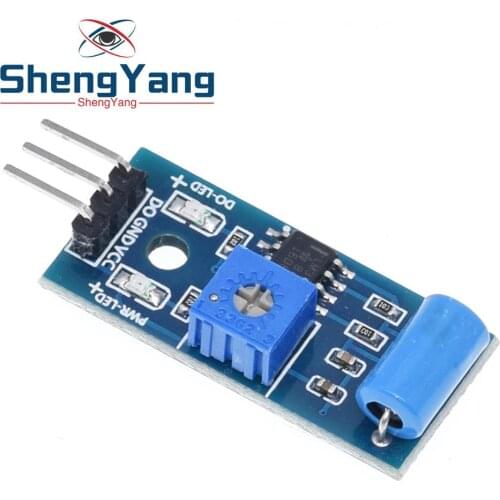 1pcs ShengYang normally closed type vibration sensor module Alarm sensor module Vibration switch SW-420 for arduino