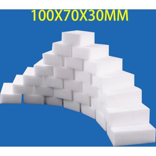 100x70x30mm Magic Sponge Eraser White Melamine Sponge Cleaning Sponge for Kitchen Office Bathroom Cleaner Cleaning Tools