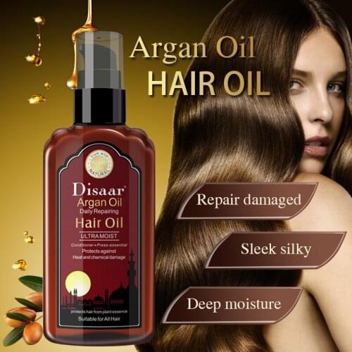 120ml Pure Keratin Argan Oil Care Hair & Scalp Treatment Moisturizing Hair Easily Absorbed Oils Increase the Gloss Repair Hair