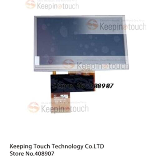 For New Hannstar 721Q310B63-A2 4.3inch HSD043I9W1 HSD043I9W1-A01 HSD043I9W1 REV:0 -A00 LCD + touch panel GPS LCD Screen