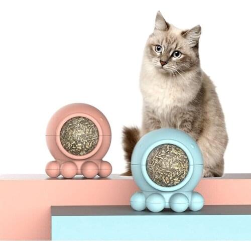 Pet Cat toys Octopus Funny Interactive Teeth Grinding Catnip Sugar Playing Chew Natural Catnip Toy Pet Product For Cat Kitten