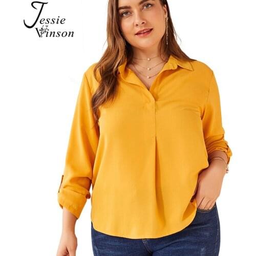 JESSIE VINSON Yellow Blouses