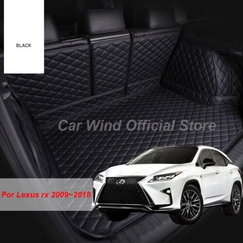 Leather Material Car Trunk Mats For Lexus rx Rx200t Rx350 Rx450h Rx300 2015 2016 2017 2018 2019 2020 Cargo Liner Accessories