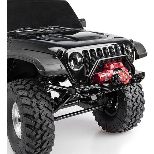 Metal Front Bumper Anti-collision Bar for Axial SCX10III Wrangler AX103007 RC Car Parts Accessories