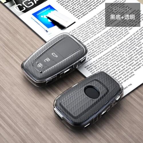 Soft TPU 2020 Car Key Cover Case Accessories Keychain Covers Protect For Toyota Prius Camry Corolla C-HR CHR RAV4 Prado 2018