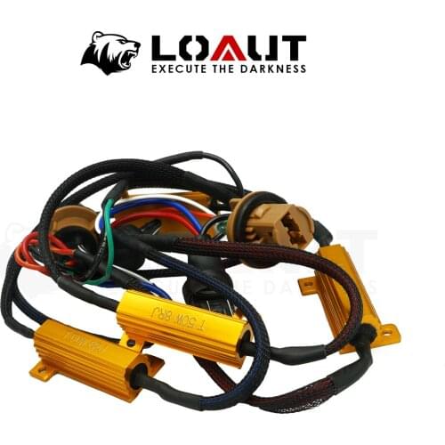 Load Resistors T20 T25 50W 8 Ohm 7440 7443 No Error Canbus Car Accessories parking /dribing running light or license plate light