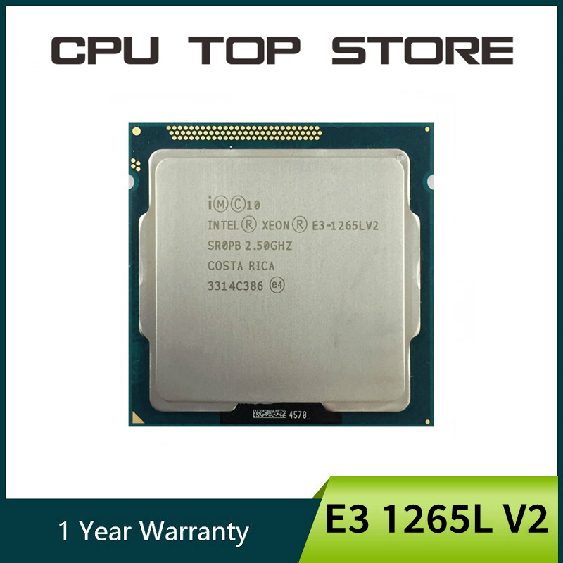 Intel Xeon E3 1265L V2 Quad Core 2.50GHz 5 GT/s SR0PB LGA1155 CPU