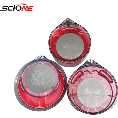 270MM Scattered Artillery Basin Fishing Tackle Supplies Bait Basin Set Full Magnetic Bait Tray Basin Side Absorption Basin X574G