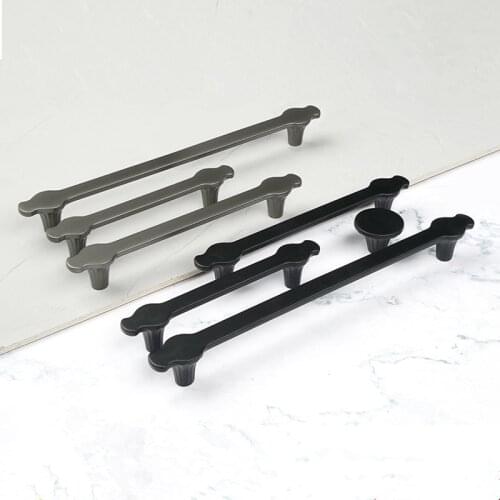 Black Gold Furniture Handle Cabinet Knob and Handle Kitchen Pulls Zinc Alloy Drawer Knobs Cupboard Handles