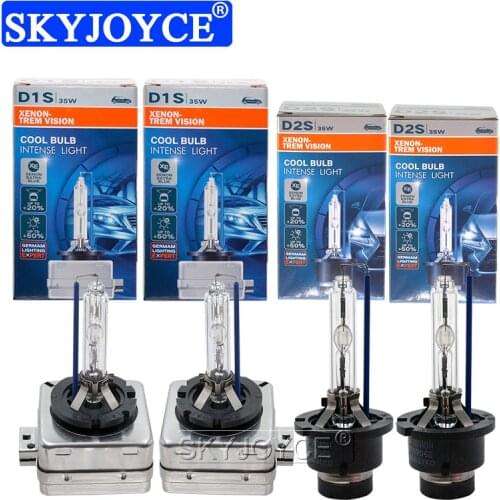 SKYJOYCE 2PCS HID Bulbs D3S D1S D4S D2S Original Quality 12V 35W 4300K 6000K 8000K D1 D2 D3 D4 Xenon Car Headlight Standard Lamp