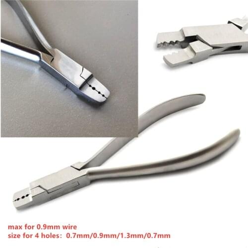 Dental Orthodontic Lingual Wire Bending Plier Dental Wire Bend Forcep Dentist Instrument Tool German Stainless Steel