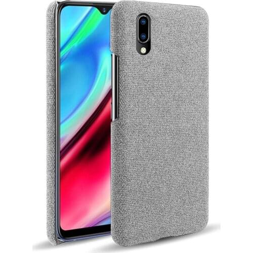 Cloth Cases For Vivo Y91C Case VivoY91C Slim Retro Cloth Hard Cover For Vivo Y91C Y 91C VivoY91C 6.22 inch Y91i Y93s Coque Funda