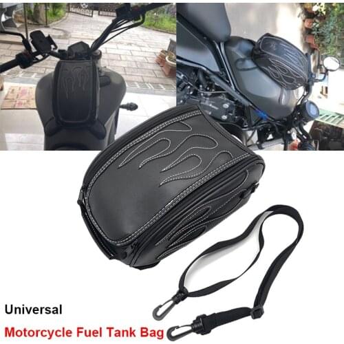 Universal Motorcycle Waterproof Magnetic PU Fuel Tank Travel Bag For Yamaha For Suzuki For Kawasaki For Honda Rebel CMX 300 500