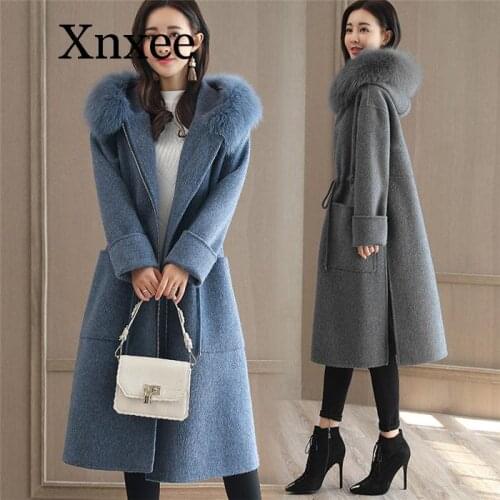 Женские синие пальто Xnxee China At AliExpress