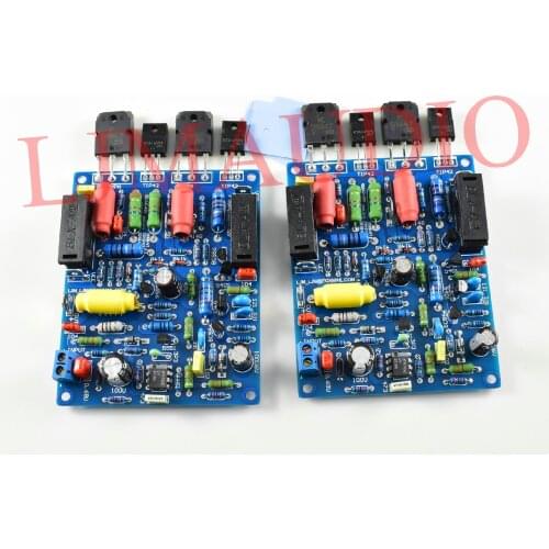 2PCS 2-channel QUAD405 100W + 100w audio power amplifier board DIY kit assembly board