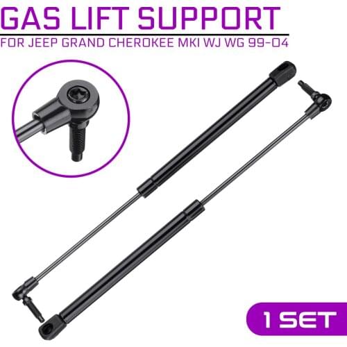 2pcs Car Rear Window Boot Gas Support Struts Bars 55136761AA 55136965AA For Jeep Grand Cherokee MKI WJ WG 1999-2004