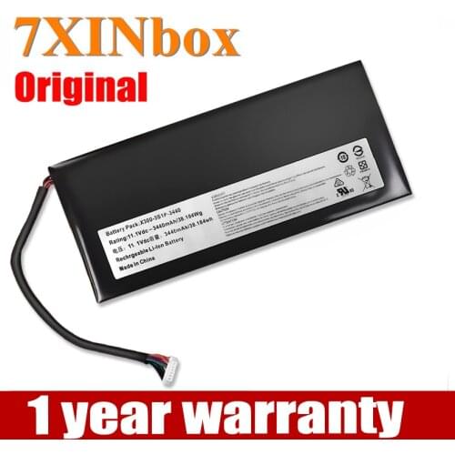 7XINbox 11.1V 38.184wh 3440mAh original X300-3S1P-3440 Laptop Battery For Hasee U45 UI41B U43 HXU4 series Tablet