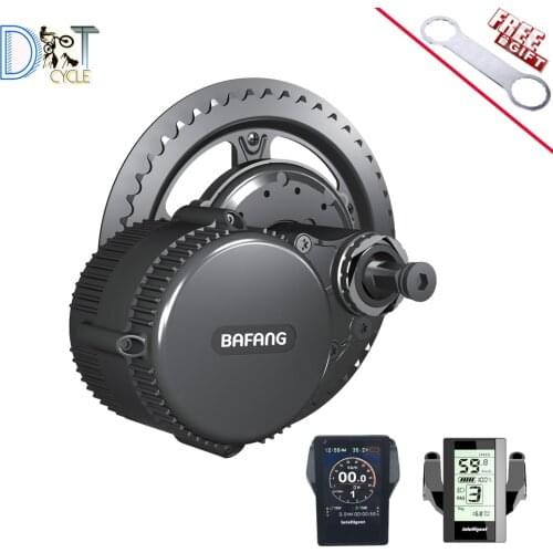 BBS02B BBS01B Bafang 36V 250W 350W 500W mid drive electric motor kits with C965 850C color display for fat tire bike MTB