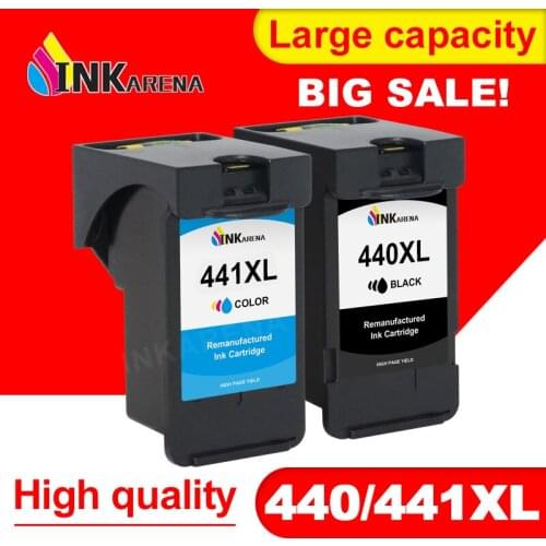 INKARENA Ink Cartridge For Canon PG440 CL441 Printer Cartridges PG-440 CL-441 XL PG 440 CL 441 PIXMA MG4240 MG4140 MG3540 MG3240
