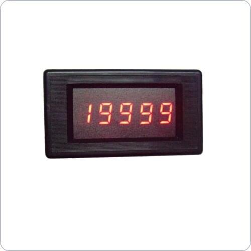 YB5145A DC Current Meter Amp Ampere 4 1/2 5 Digit LED Digital Ammeter DC200uA/2mA/20mA/200mA/2A 5A 10A 30A 50A 100A 300A 500A