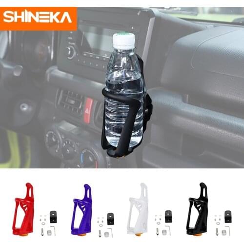 SHINEKA Drinks Holder For Suzuki Jimny JB74 Car Water Cup Holder Drinks Bracket Mount Support Accessories For Suzuki Jimny 2019