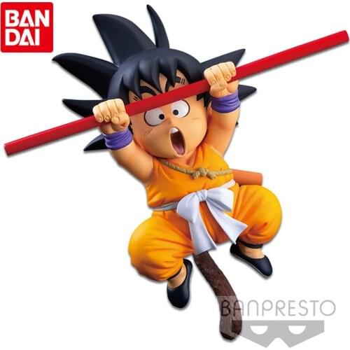 Bandai Genuine Dragon Ball Super SON GOKU FES Childhood GOKU Anime Action Figure Collection Model Toys Gifts for Children