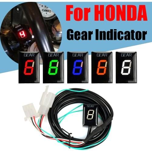 Motorcycle Gear Indicator For HONDA CB400SF CB 400 SF CB600F CB600S CB900F CB1100SF CB1300SF CBF600 CBR600F Gear Display Meter