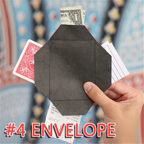 Number 4 Envelope (Gimmicks and Online Instructions) Magic Tricks Stage Close up Magia Mentalism Illusion Gimmick Prop Magicians