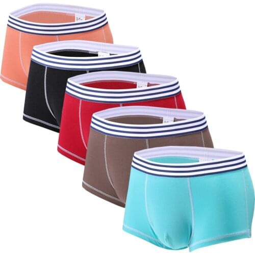 Mens Cotton and Modal Underwear Boxer Youth Underwear Men Motion Panties Man Boxers 3XL boxer hombre