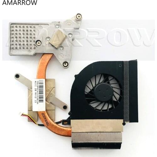 Original free shipping For HP Compaq CQ61 G61 CPU Cooling Fan with Heatsink 532606-001 534685-001
