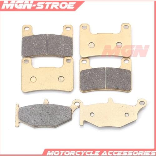 Motorcycle Front Rear Brake Pads for GSXR600/750/1000 K6 K7 K8 2006-2010 GSXR1300 2008-2012