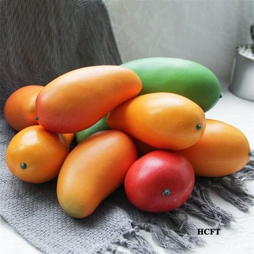 Festive Kitchen home hotel restaurant cafe bar Shop Store decoration Artificial Simulation mango fake tropical fruit model