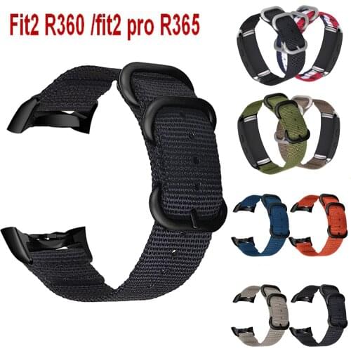 Nylon Strap charger For Samsung Gear fit2 R360 Band Watch Accessories Wrist Band Bracelet for Gear Fit 2 Fit2 Pro R365 Watchband
