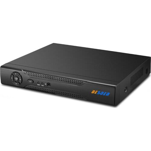 BESDER H.265 NVR 4CH Max 4K Output 4CH 5MP 8CH 4MP NVR Network Recorder Multi Language CCTV NVR For H.265/H.264 ONVIF IP Cam