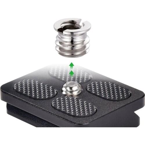 Tripod 1pcs Female 1/4 to Male 3/8 Convert Screw Adapter for Tripod Monopod Ballhead Camera DSLR SLR Accessories