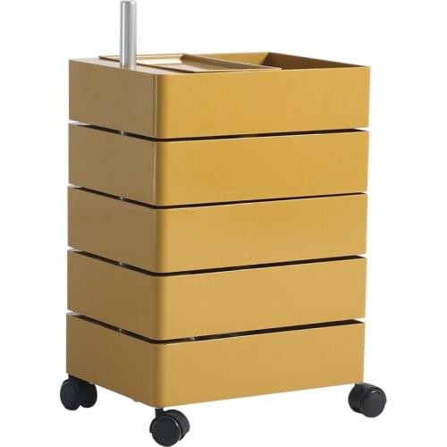 360 rotating bedside storage cabinet file cabinet storage side cabinet office multi-layer ins storage cabinet movable side table