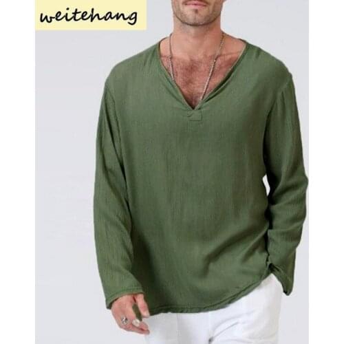 Weitehang Men's Long T-shirts